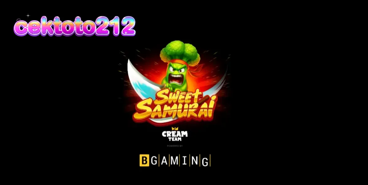 Samurai Brokoli di dalam dojo permainan Sweet Samurai